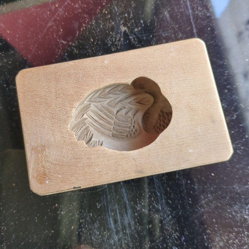 Antica scatola legno - legno, stampo