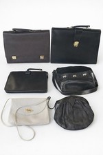 Lotto borse in pelle vintage