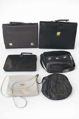 Lotto borse pelle vintage - pelle,