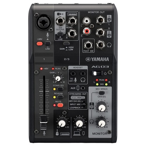 Yamaha ag03 mk2 mixer - mk2, b
