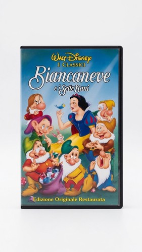 Vhs walt disney - vhs, biancaneve