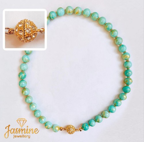 Collana pietre preziose giada