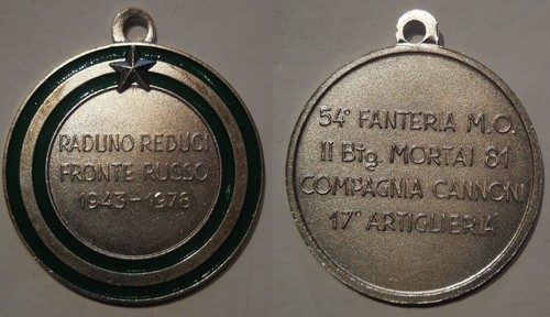 Medaglia reduno reduci fronte - reduci,
