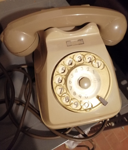 Telefono fisso rotella - fisso,