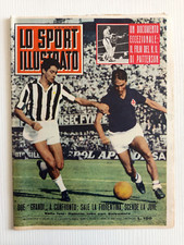br2 rivista "lo sport illustrato",n.40 del 1962,juve/fiorentina,hamrin/salvadore