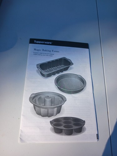 Tupperware magic baking forms - magic,