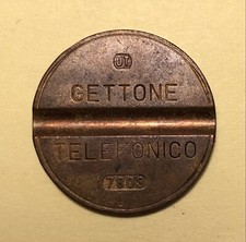 Raro gettone telefonico - telefonico, ut