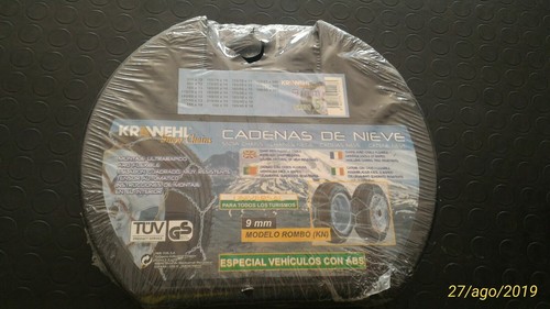 Catene auto neve 9mm - auto, 9mm,nuove