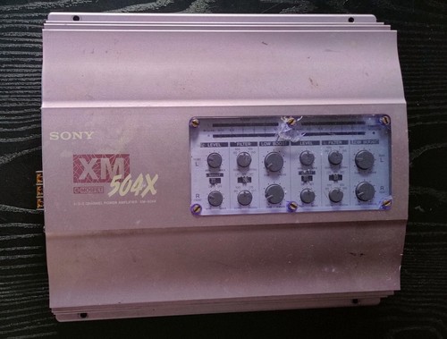Amplificatore canali sony xm - canali,