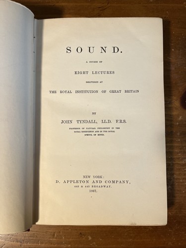 1867 sound course eight - a, of