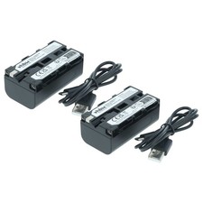 2 Batteries pour Sony