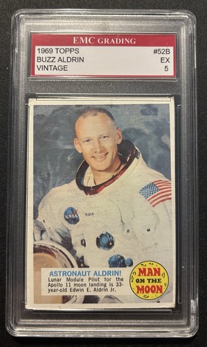 Buzz aldrin emc 1969 - 1969, topps