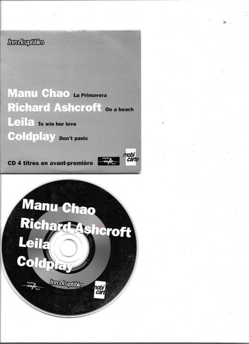Coldplay rare french promo - coldplay,
