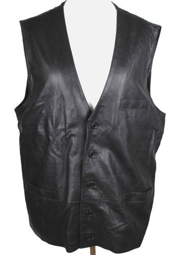 Trapper gilet - gilet,, pelle