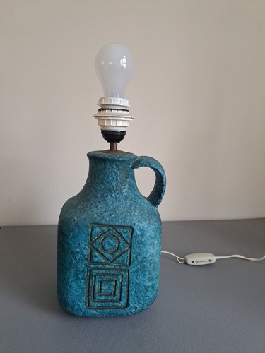 Lampada brocca ceramica