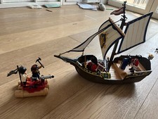 Playmobil veliero + zattera