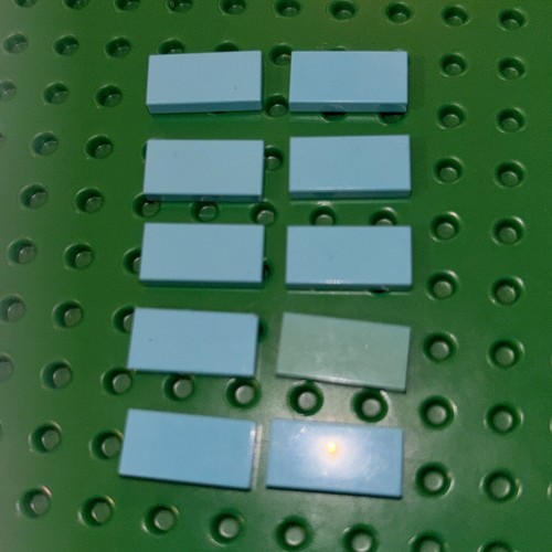 Lego tile 1x2 liscio medio - 1x2,