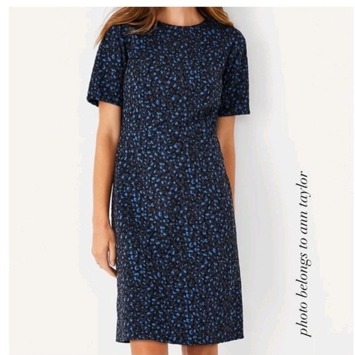 Abito tubino jacquard stampa