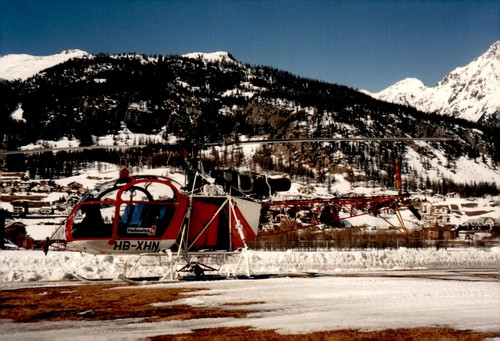 1995 heliswiss svizzera xhn - svizzera, hb-xhn