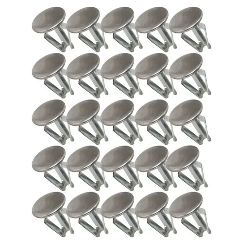 Set clip cromate pannelli - clip,