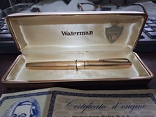 PENNA STILOGRAFICA VATERMAN IDEAL LAMINATA ORO 750