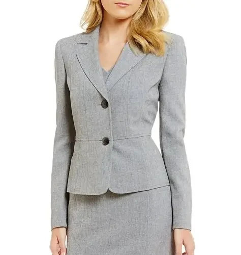 Giacca blazer kasper grigio - giacca,