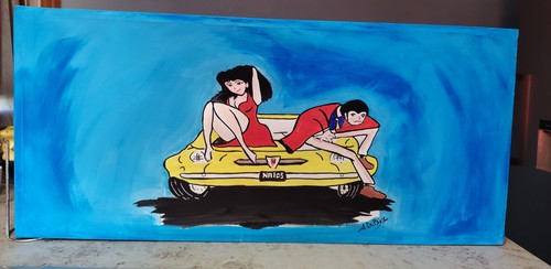 Quadro lupin e margot - quadro,