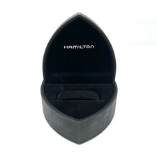 Scatola  HAMILTON  per orologio Ventura  Box vintage nero