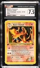 POKEMON CGC 7.5 Blaine's
