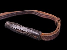 Gunto Sageo in pelle originale per ex ufficiale esercito giapponese ww2 sciabola militare