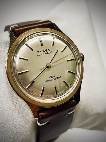 Vintage timex automatic gold - vintage,