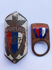 WORLIGG FREGIO STEMMA BICI EPOCA BICICLETTA HEAD BADGE