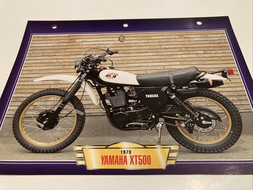 Yamaha xt500 1978 - yamaha,