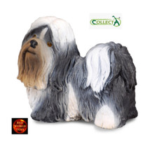 Shih Tzu Dog Toy Model Figure by CollectA 88195 Cake Topper Brand New