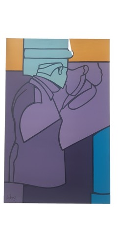 Valerio adami the - valerio, kissing