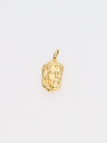 Ciondolo volto cristo oro - volto,