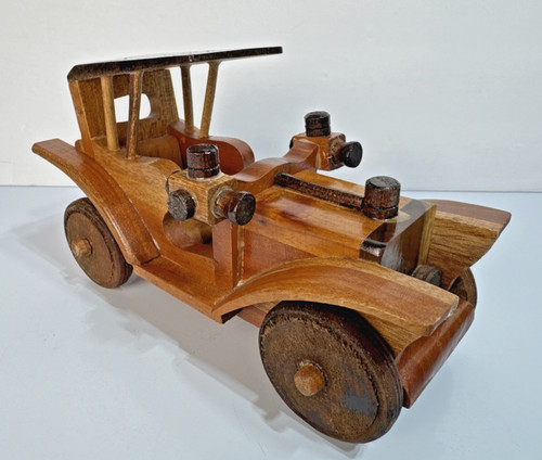 Modellino auto retrò - , legno