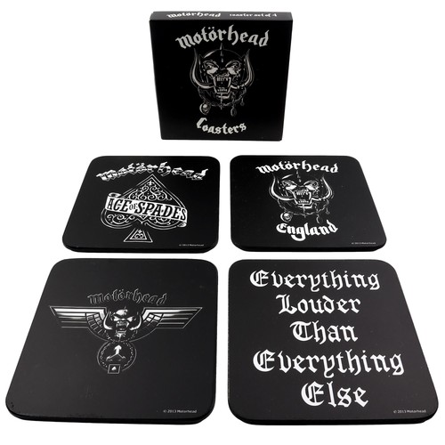 Set sottobicchieri motörhead - sottobicchieri,