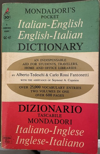 Mondadori italian english - mondadori's, italian-english