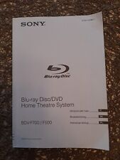 SONY BDV-F500 HOME THEATRE CINEMA SYSTEM 3D™ BLU-RAY DISC/DVD  2.1 Channel 