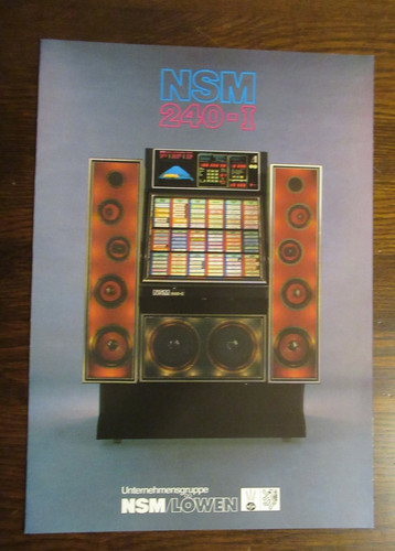 Flyer pubblicità juke box - juke,