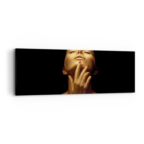 Quadro tela 90x30cm oro - tela,