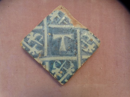 Piastrella antica secolo - piastrella, xv/16