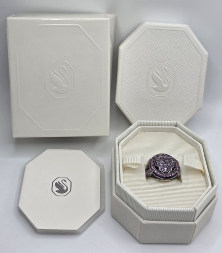 Anello pantera nera swarovski - anello,