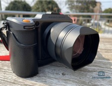 Paraluce in metallo per Hasselblad XCD 45P lega di alluminio con anello adattatore tappo