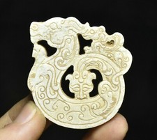 Ciondolo amuleto testa lunga