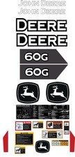 Adatto per JOHN DEERE 60G kit decalcomania miniescavatore 3M VINILE / SPEDIZIONE GRATUITA