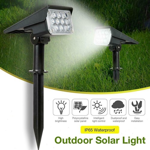 Led solar spotlight - solar, super