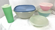10 Piece Vintage Tupperware