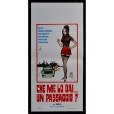 locandina CHE ME LO DAI UN PASSAGGIO uta kopa sexy auto B02